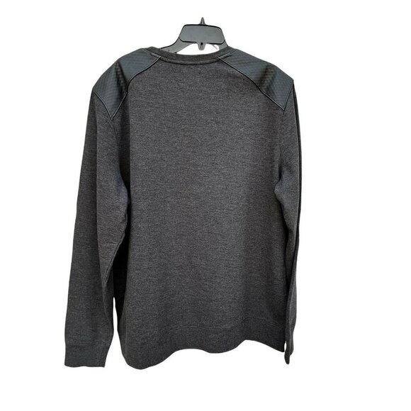 Rock & Republic Mens Lightweight Sweatshirt New Black Fleece Lined 2XL - Picture 5 of 9